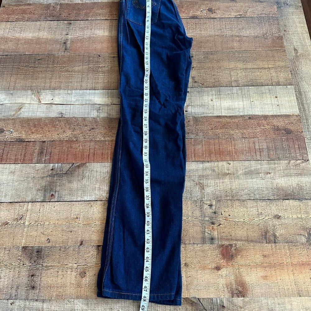 Vintage 80's Wrangler jeans juniors 13 - Picture 10 of 11